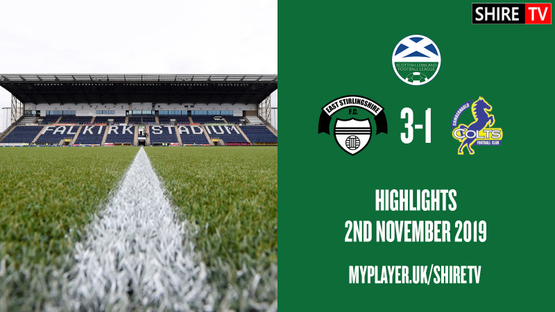 East Stirlingshire V Cumbernauld Colts (Lowland League 2nd November 2019)